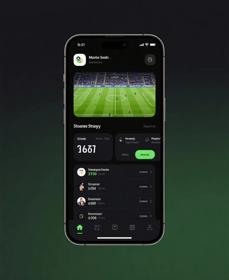 2026世界盃直播中心 App 介面預覽