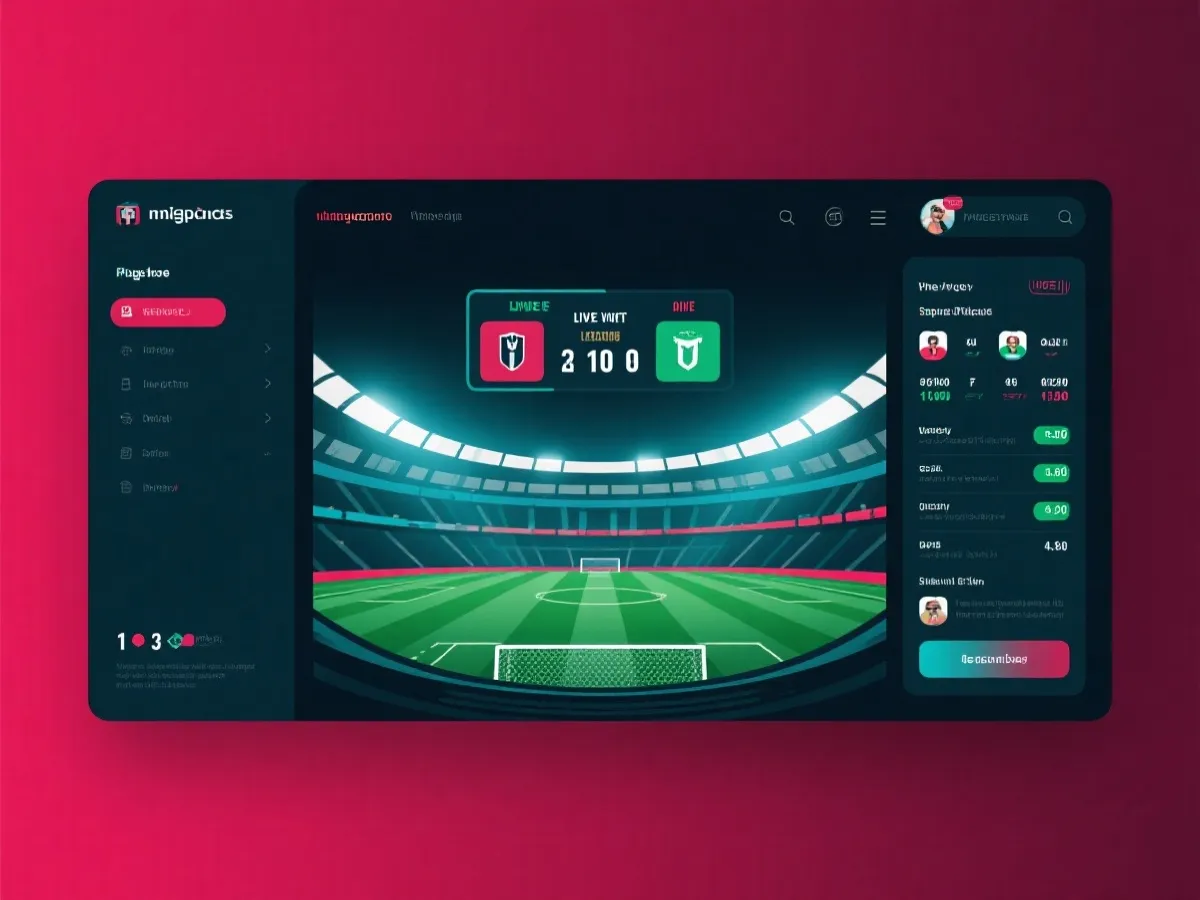 2026世界盃直播中心世界盃滾球投注與實時賠率介面示意圖