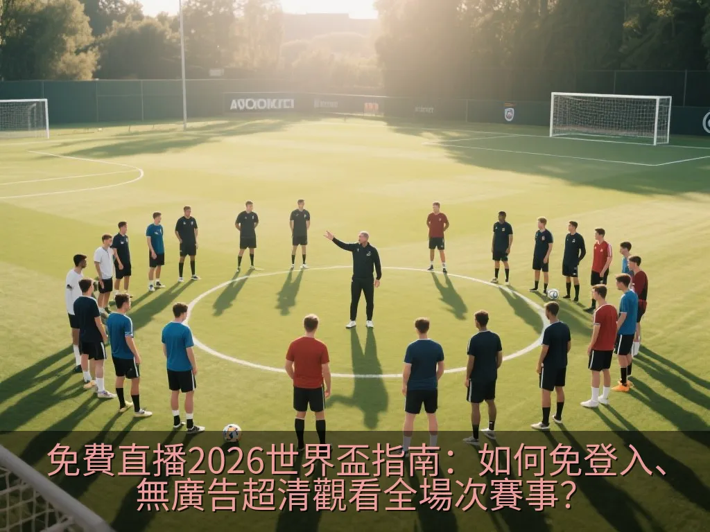 免費直播2026世界盃指南：如何免登入、無廣告超清觀看全場次賽事？